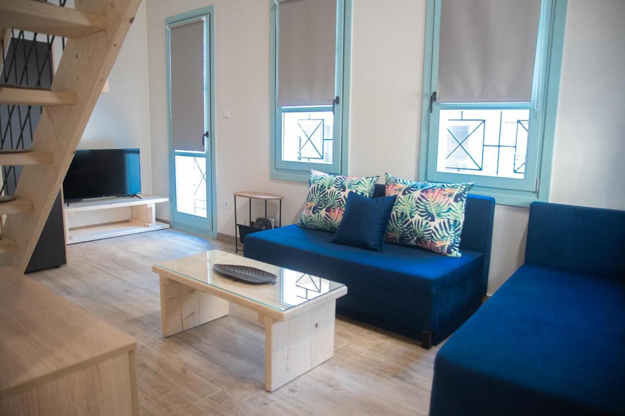 Agiopetra Lofts Apartment Kavála ภายนอก รูปภาพ