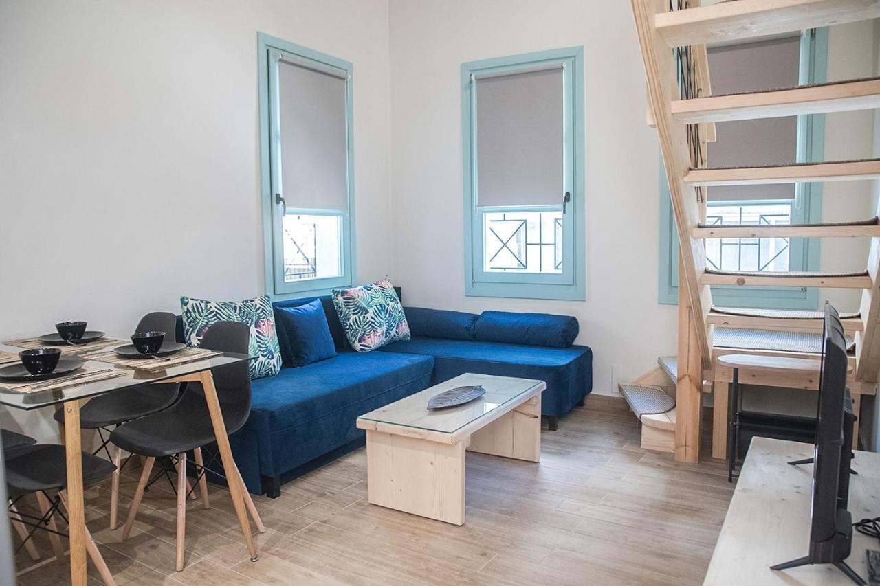 Agiopetra Lofts Apartment Kavála ภายนอก รูปภาพ