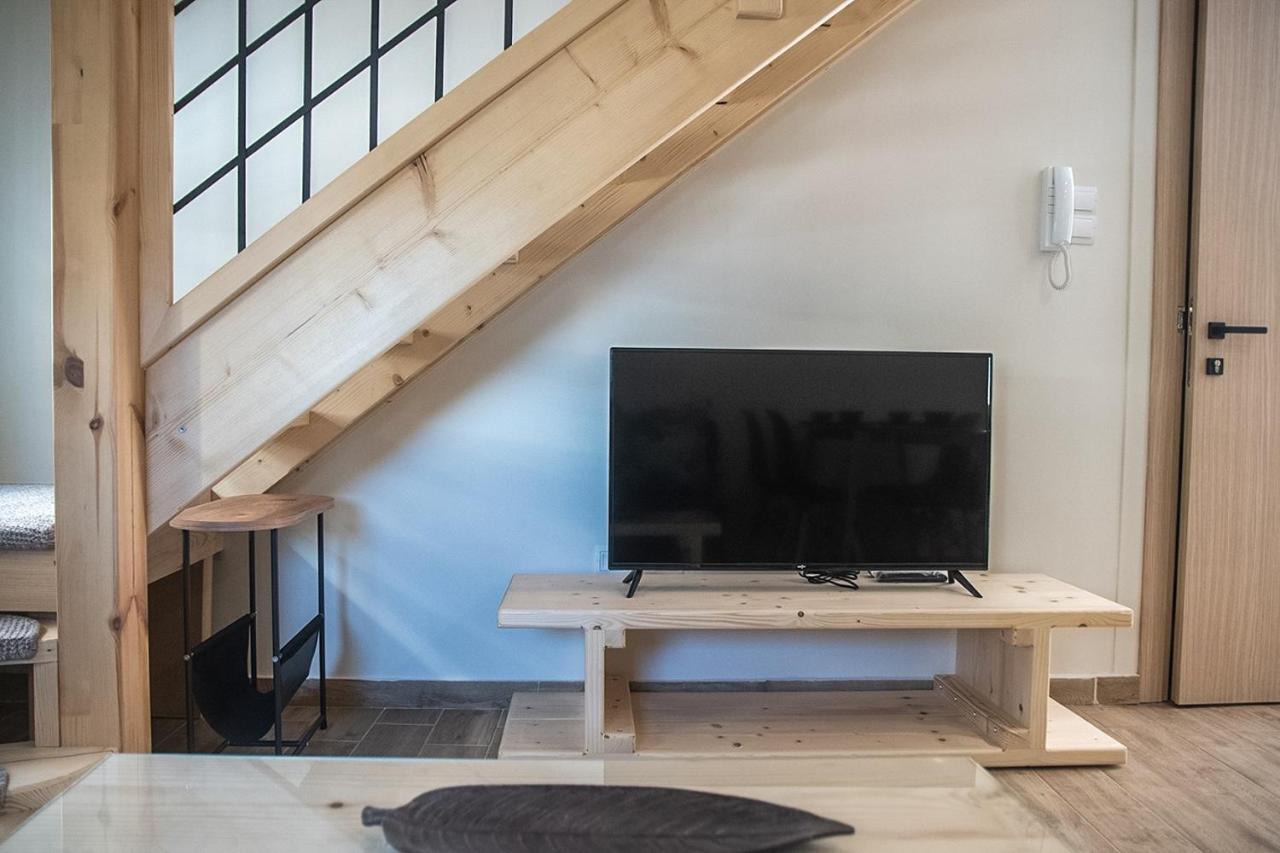 Agiopetra Lofts Apartment Kavála ภายนอก รูปภาพ