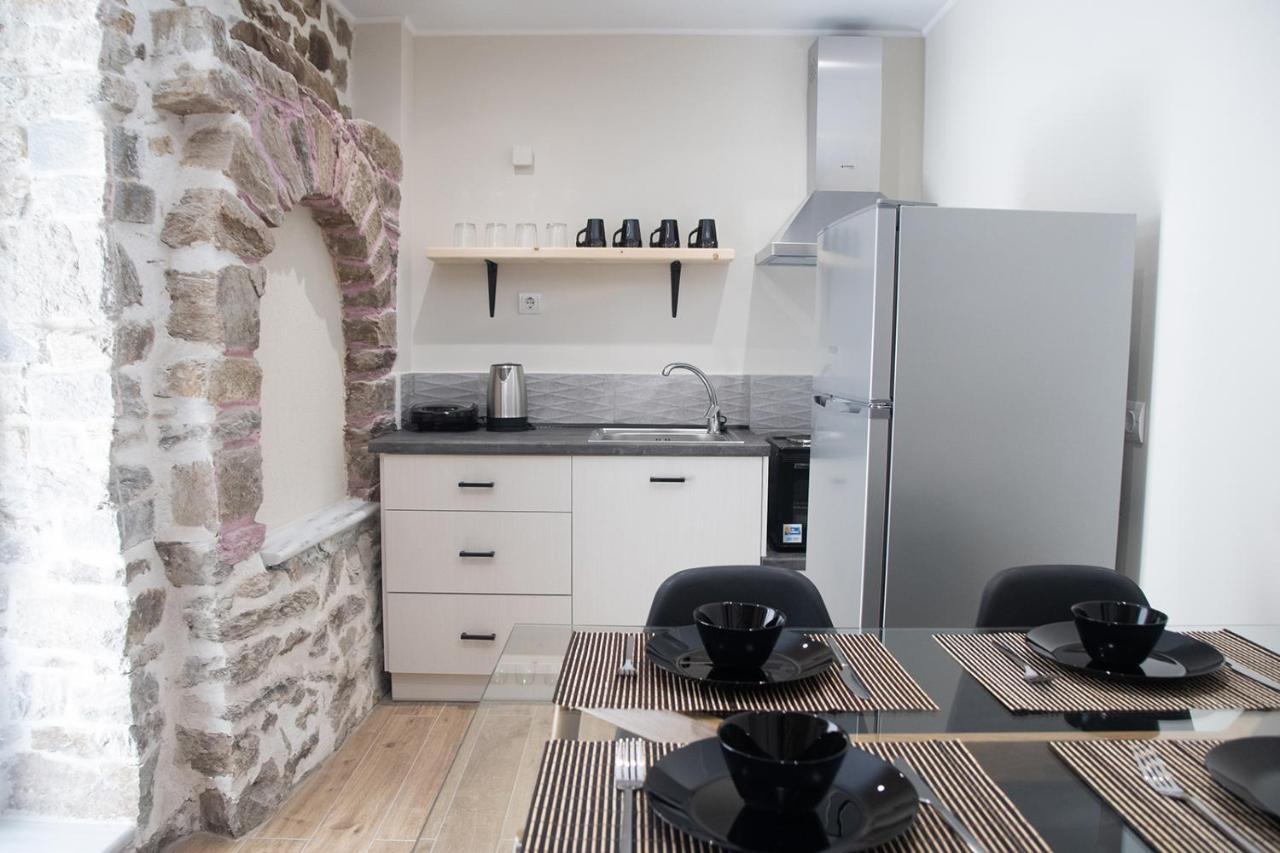 Agiopetra Lofts Apartment Kavála ภายนอก รูปภาพ
