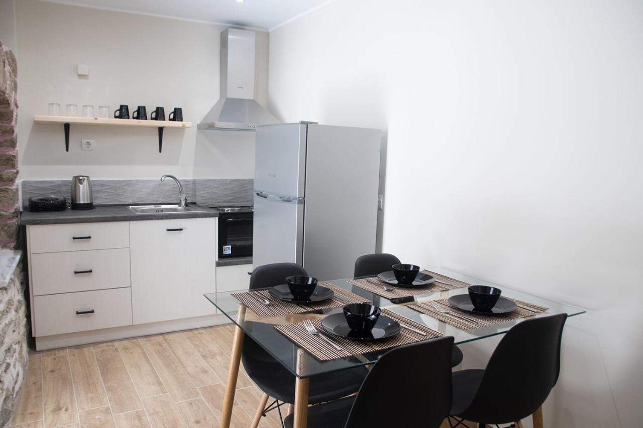 Agiopetra Lofts Apartment Kavála ภายนอก รูปภาพ
