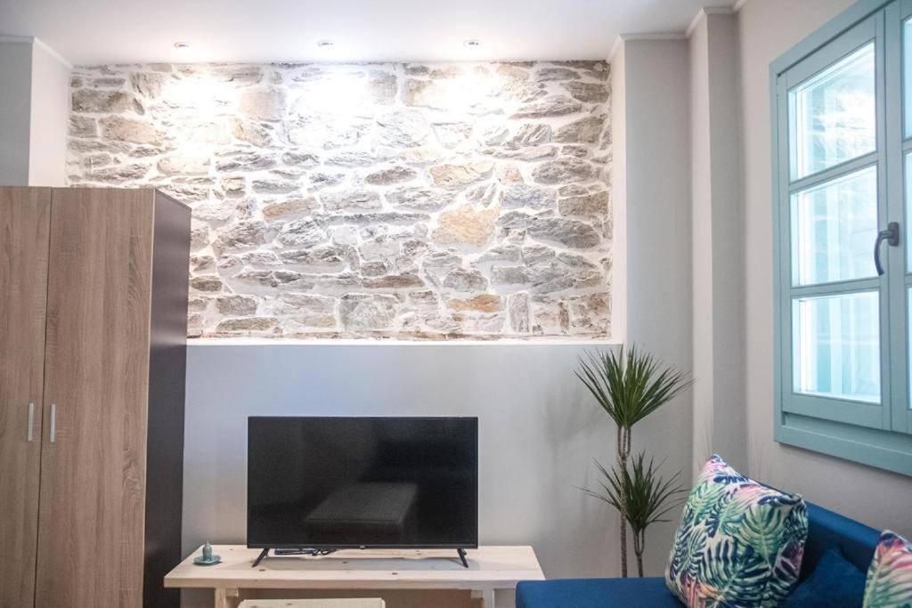 Agiopetra Lofts Apartment Kavála ภายนอก รูปภาพ