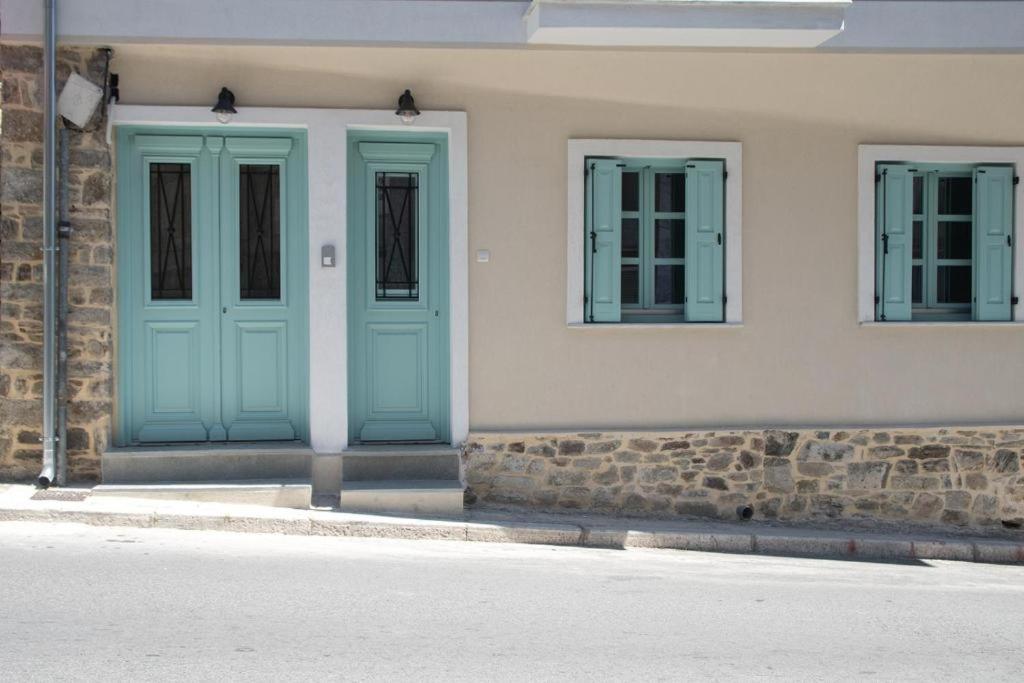 Agiopetra Lofts Apartment Kavála ภายนอก รูปภาพ