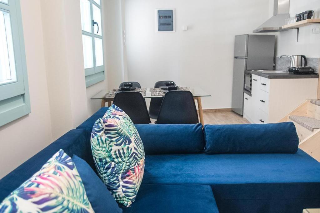 Agiopetra Lofts Apartment Kavála ภายนอก รูปภาพ